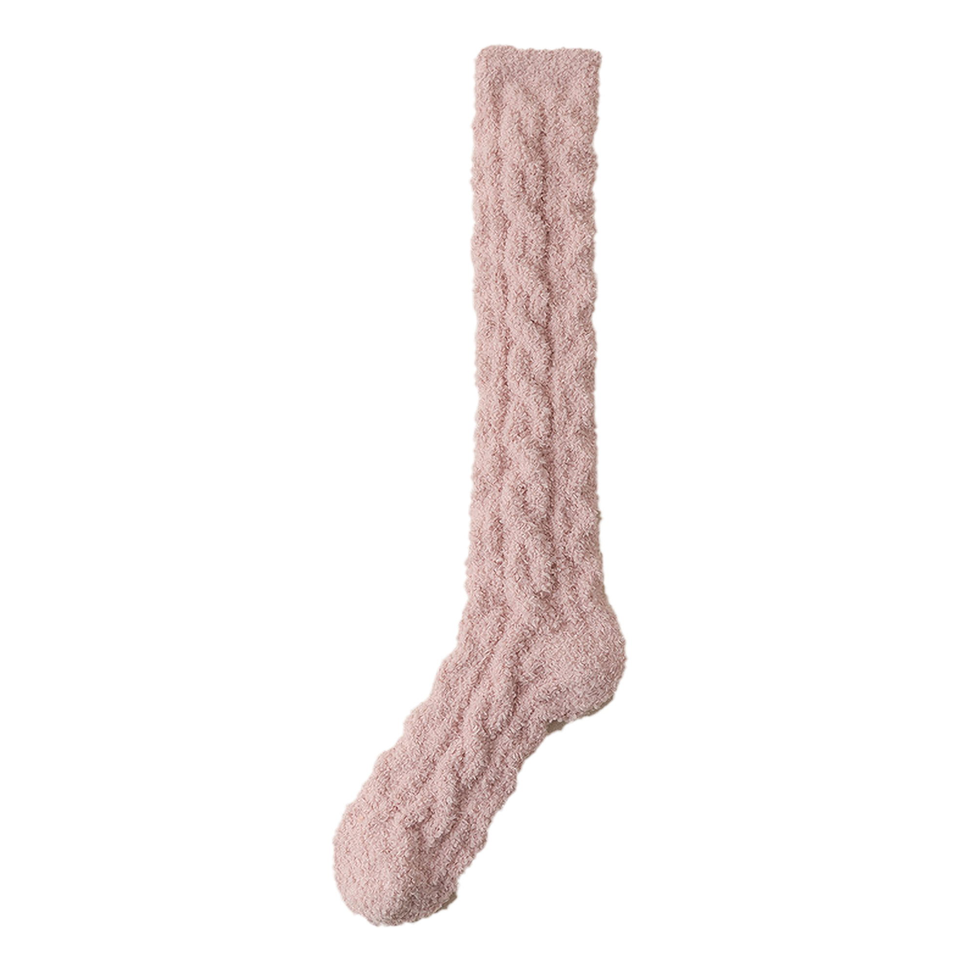 Coral Fleece Knee High Socks 4