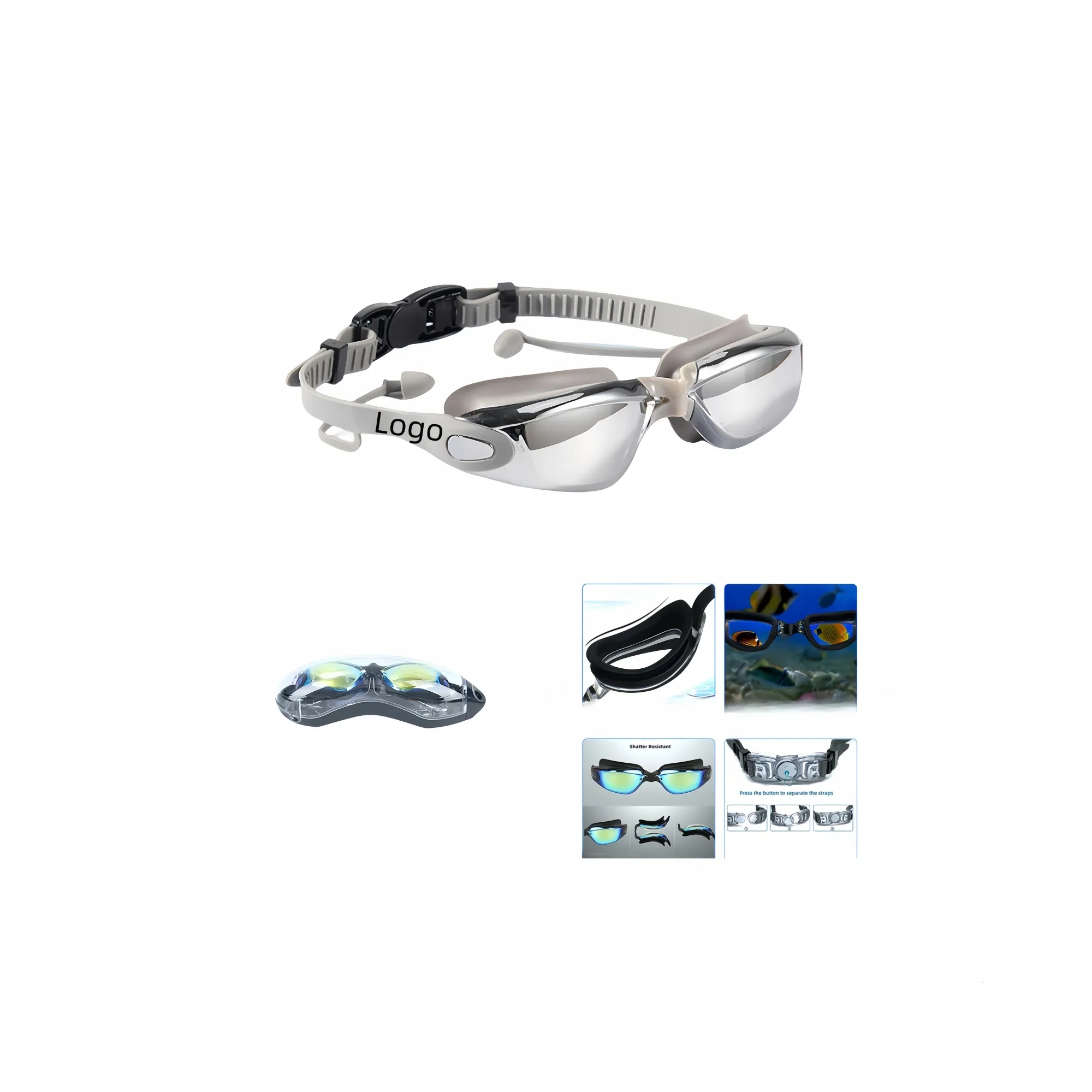 Custom Swimming Goggles 16