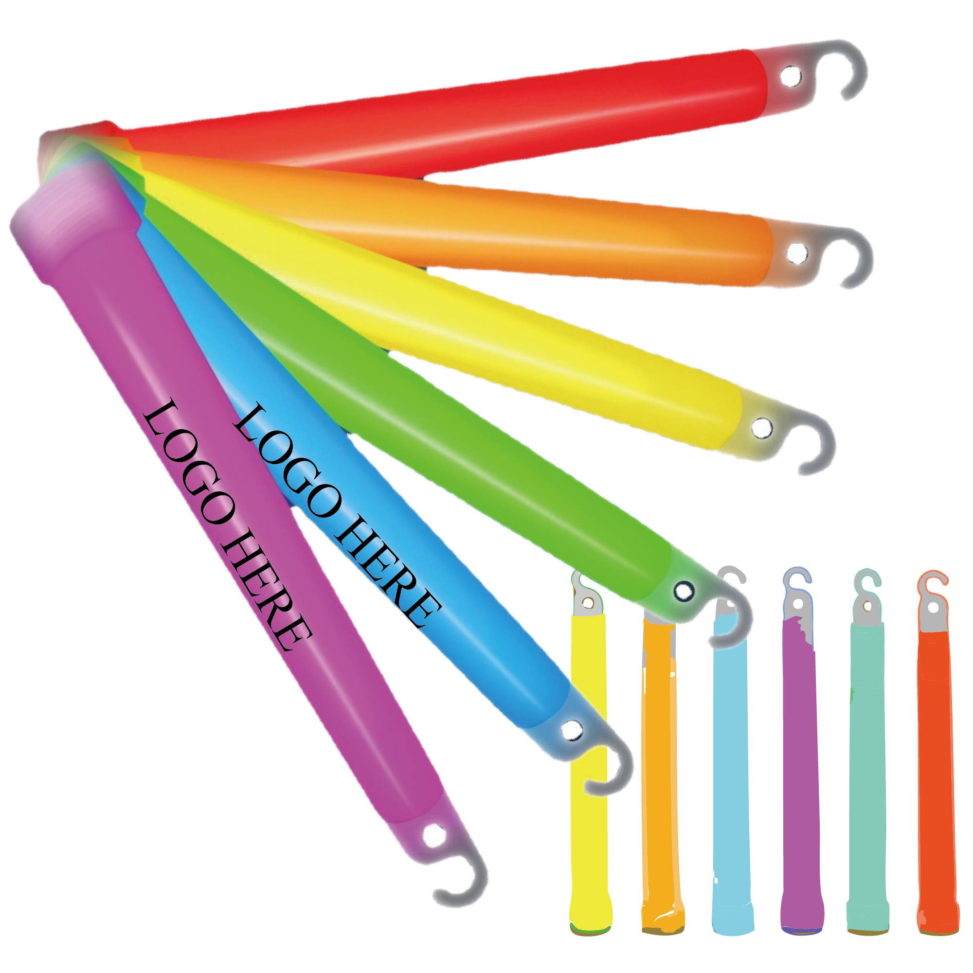 Waterproof 6" Glow Sticks for Parties 4
