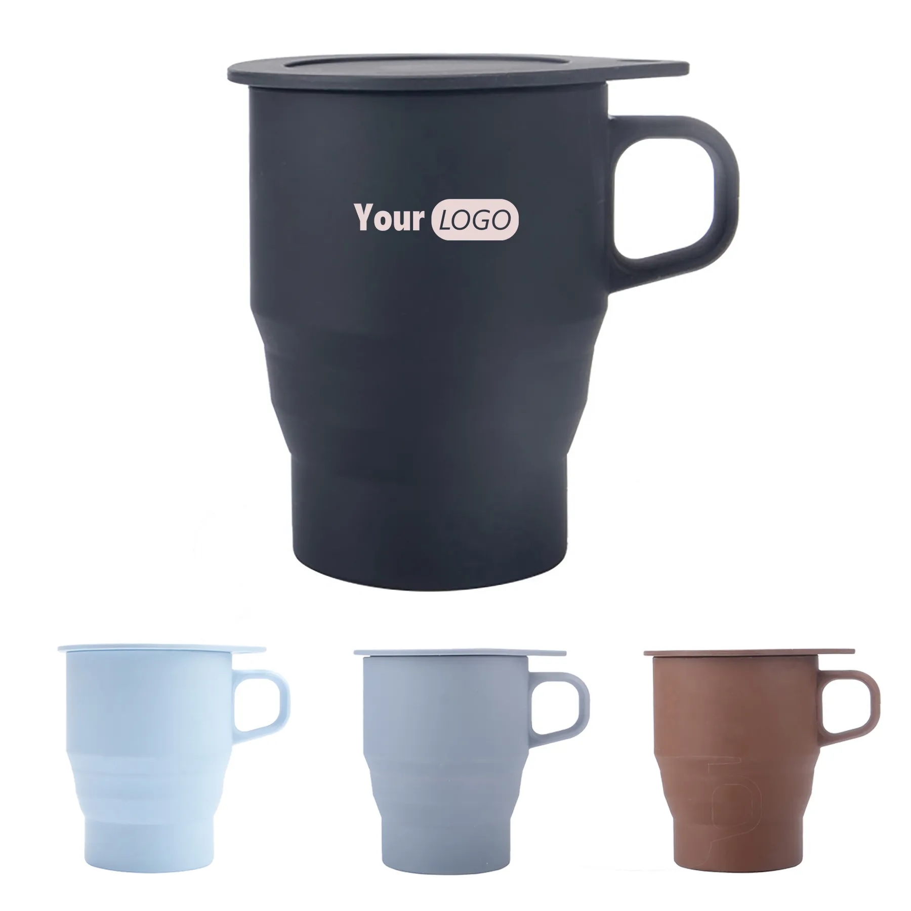 Polypropylene Silicone Folding Mug 9