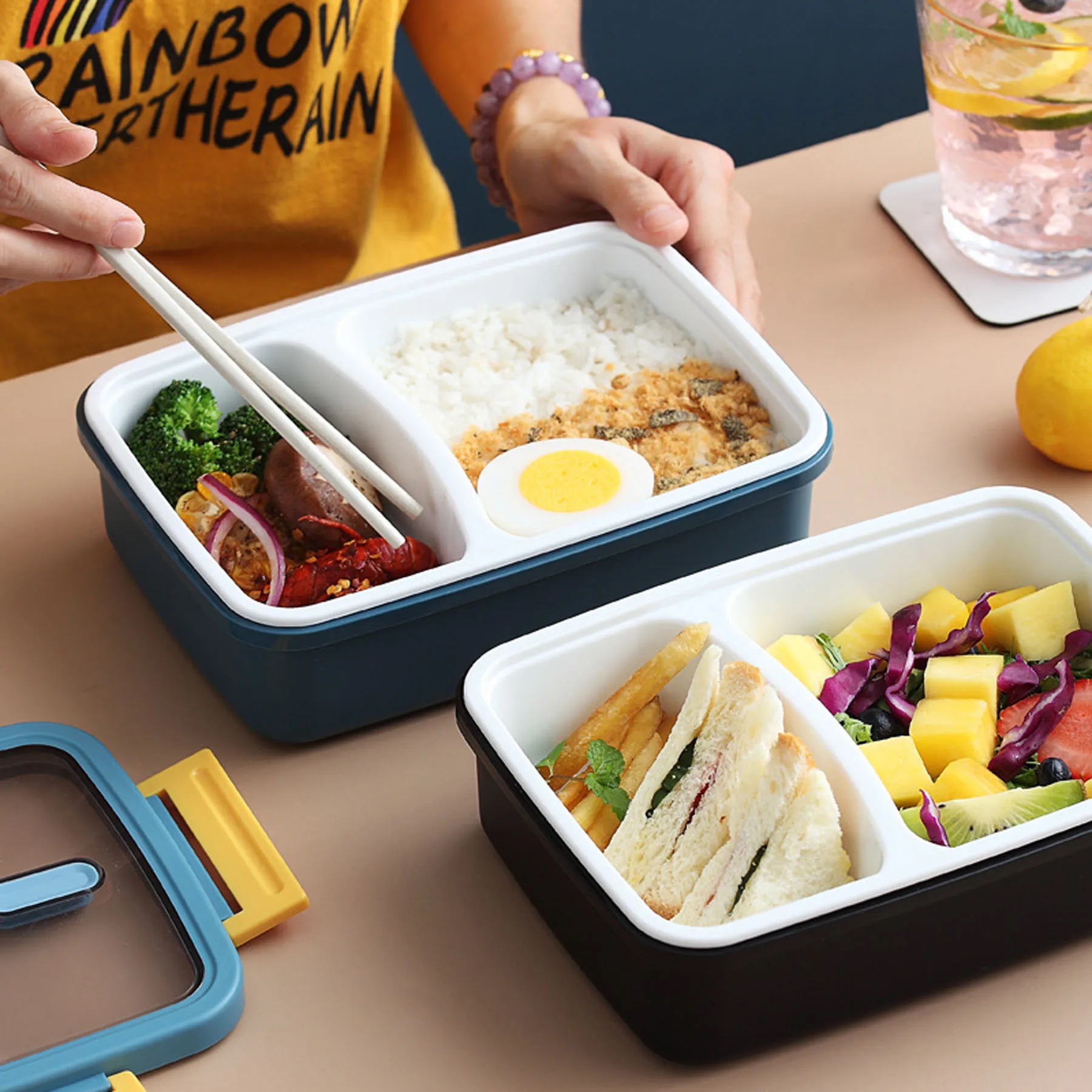 Divided Lunch Box 10