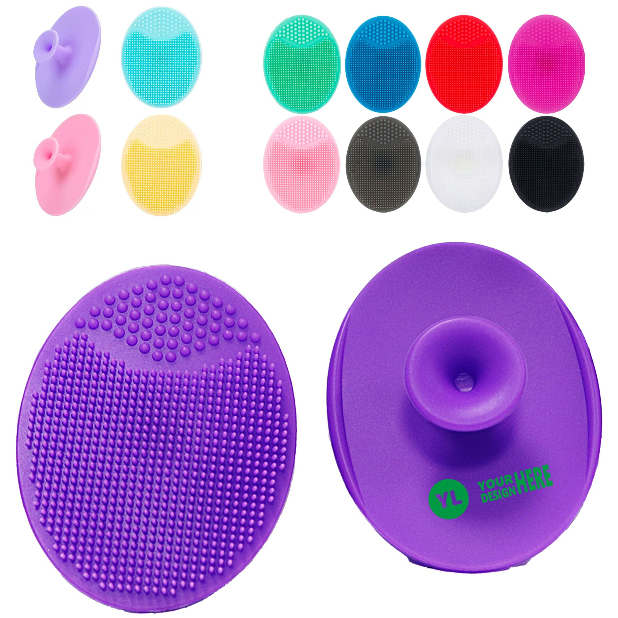 Silicone Baby Hair Body Scrubber 3