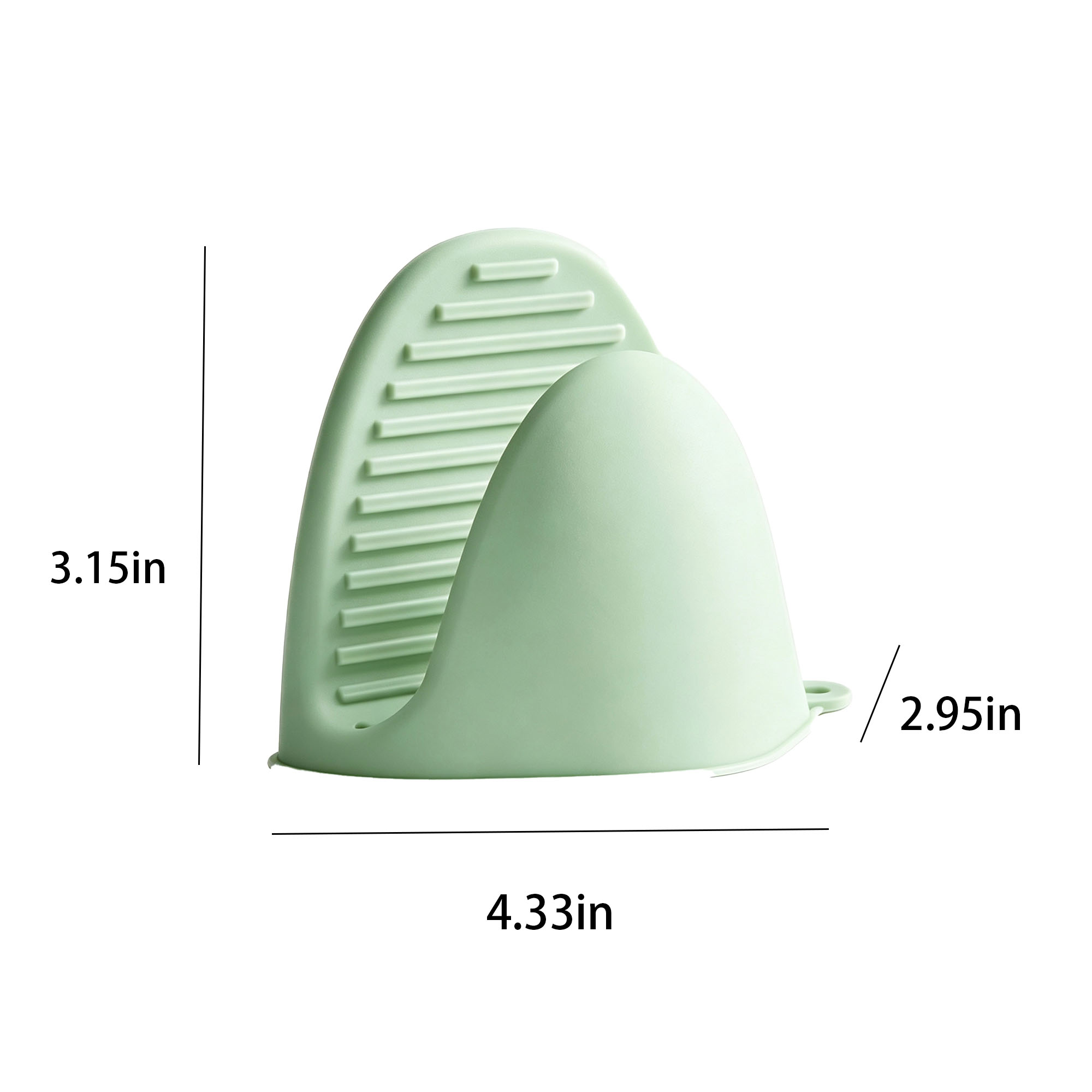 Portable Heat-Resistant Silicone Oven Mitts 5