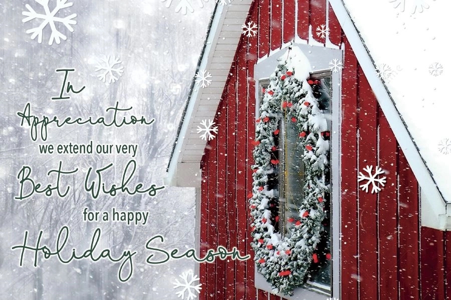 Rural Charm Holiday Postcards