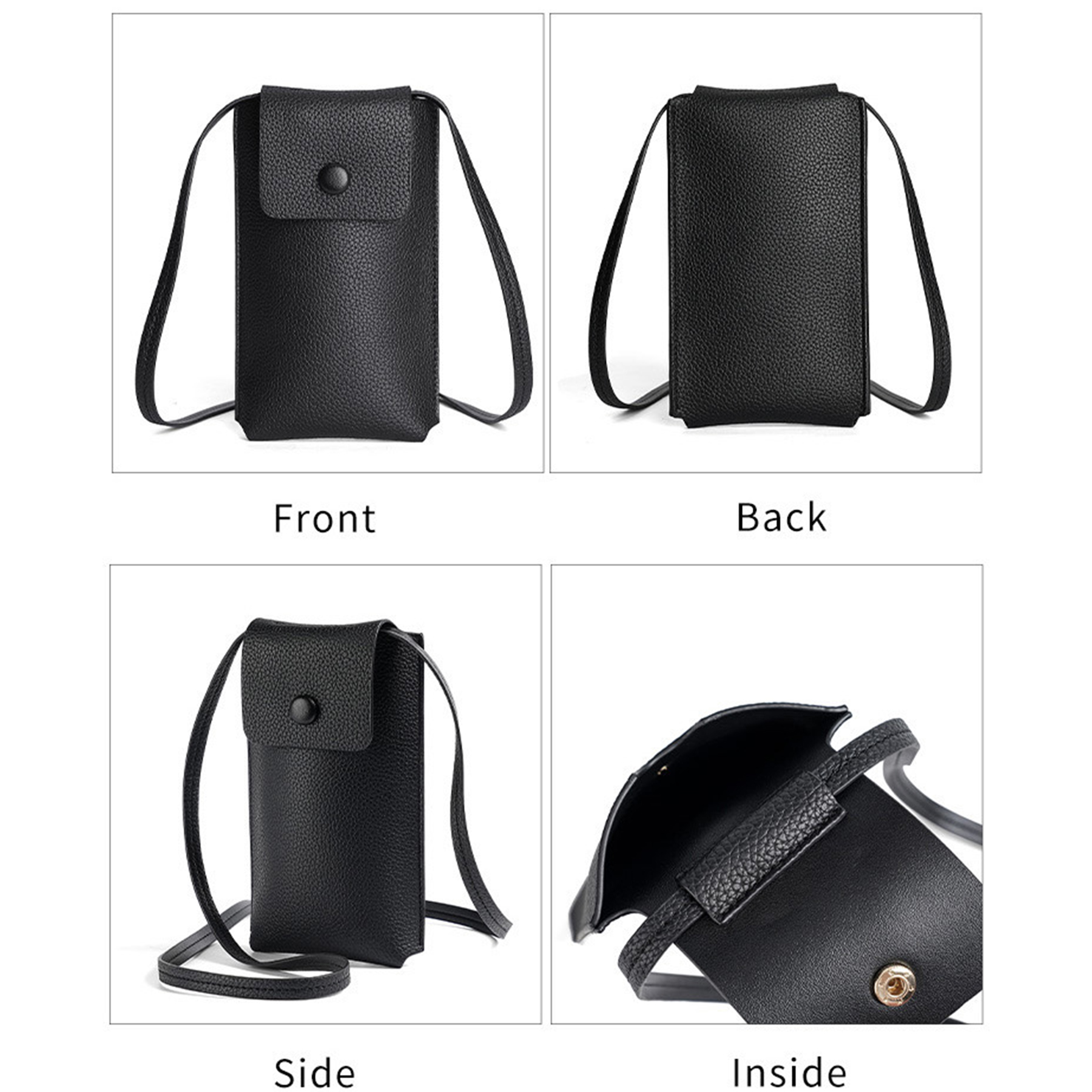 Pu Small Mobile Phone Crossbody Bag 13