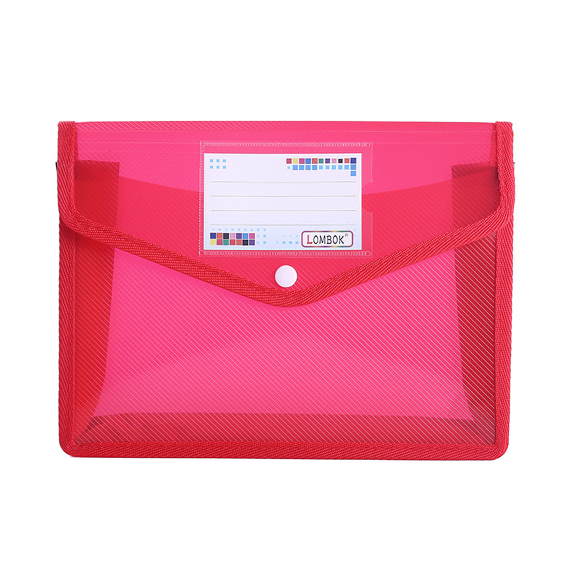 Vibrant Translucent Document Organizer Holders 12