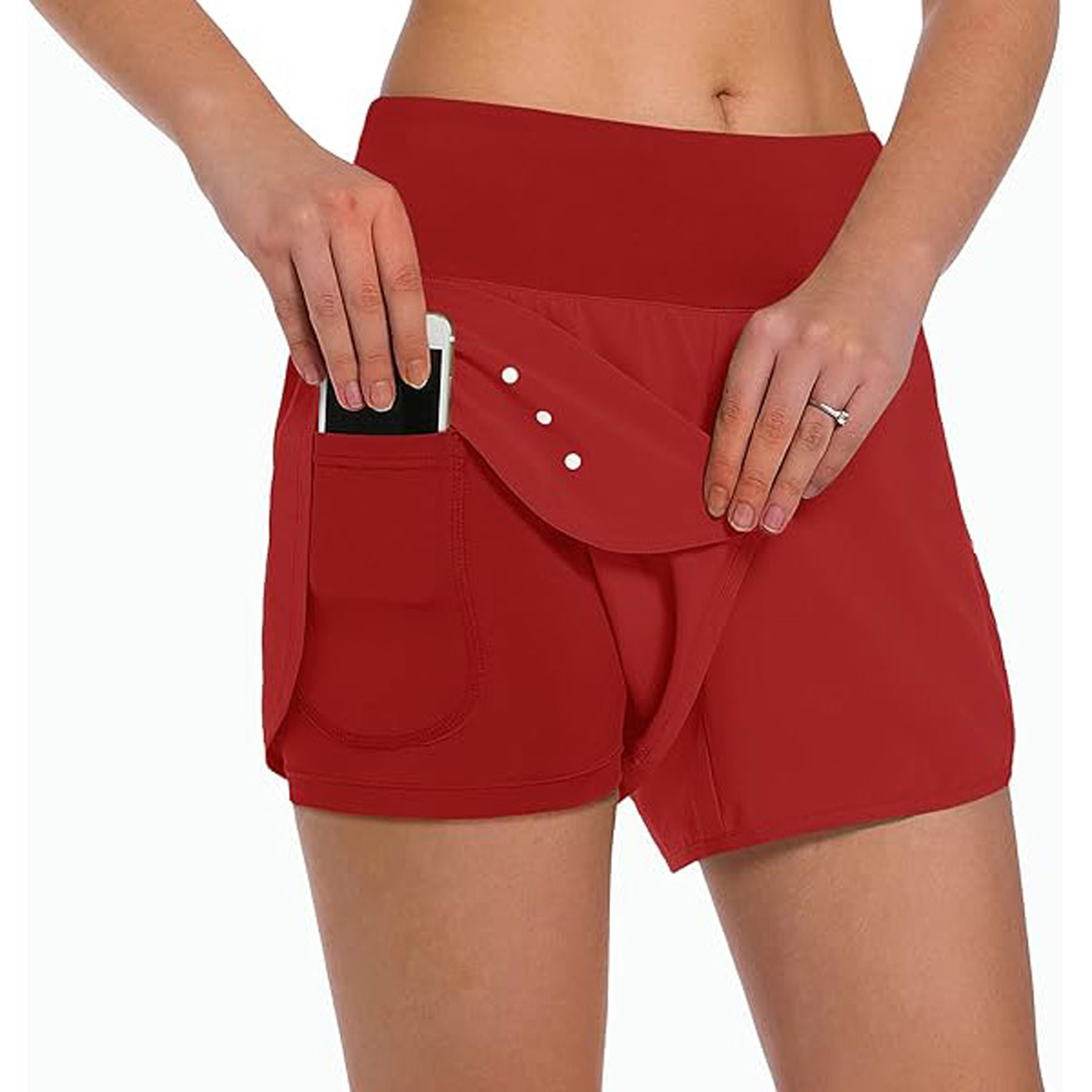 Women’s 2 in 1 Running Shorts 14