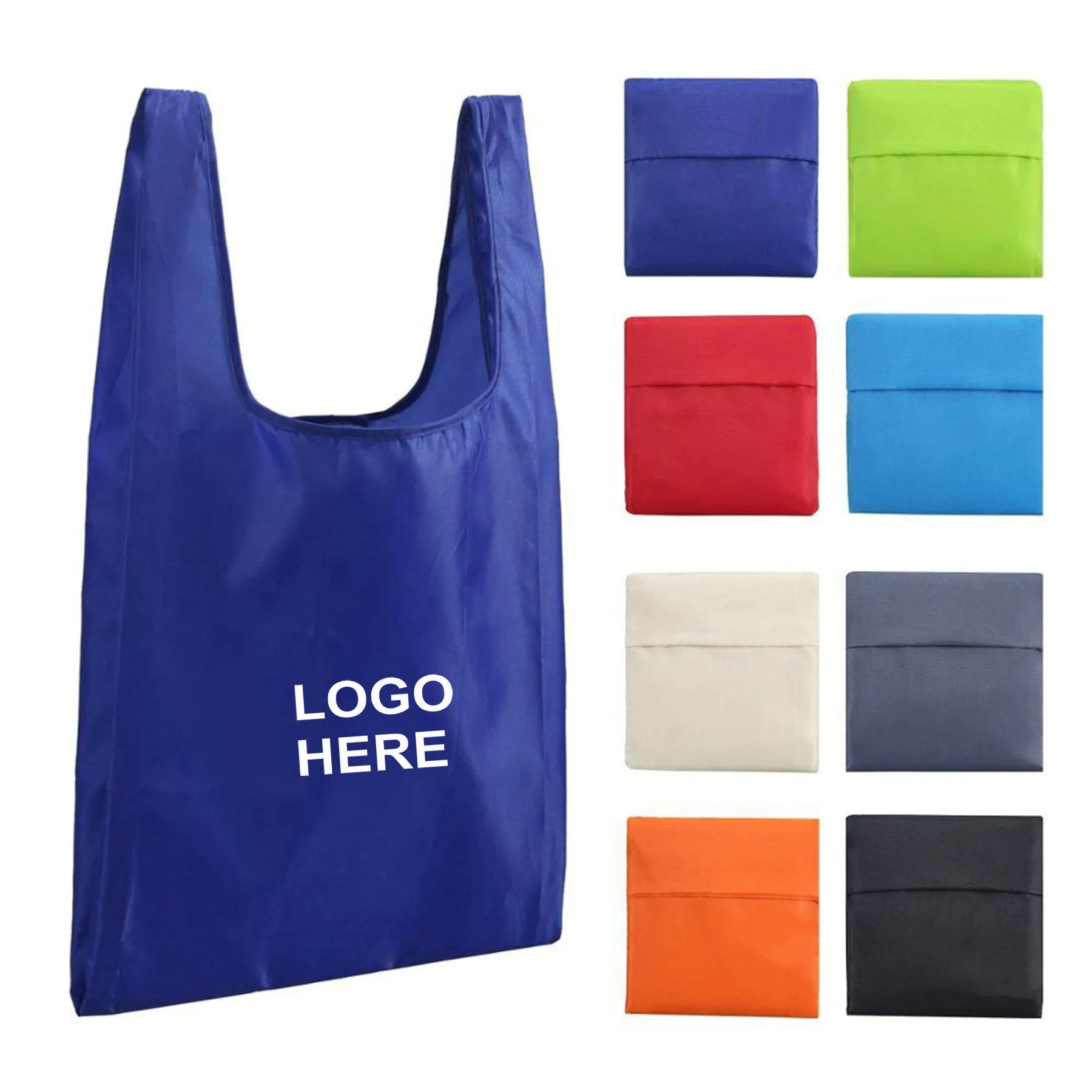 Reusable Shopping Tote Bags With Small Pouch 9