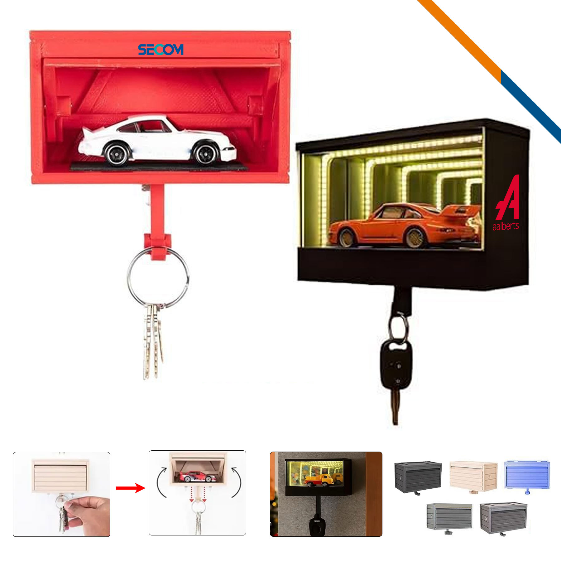LairLock Car Garage Key Holder