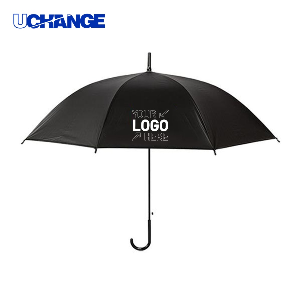 Automatic Transparent Umbrella with Straight Handle