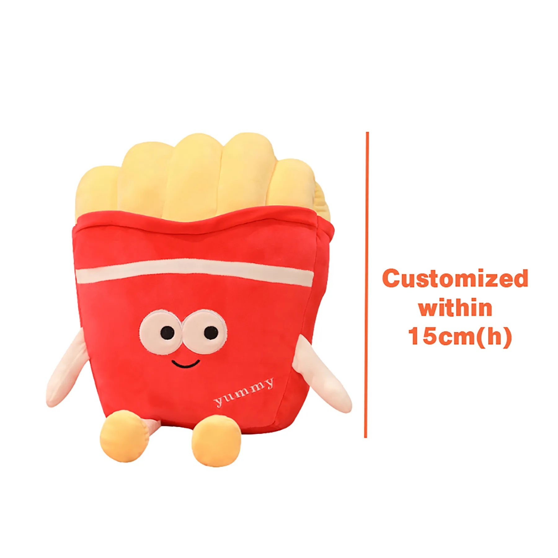 Custom Squeaky Food Shape Pet Toys 5