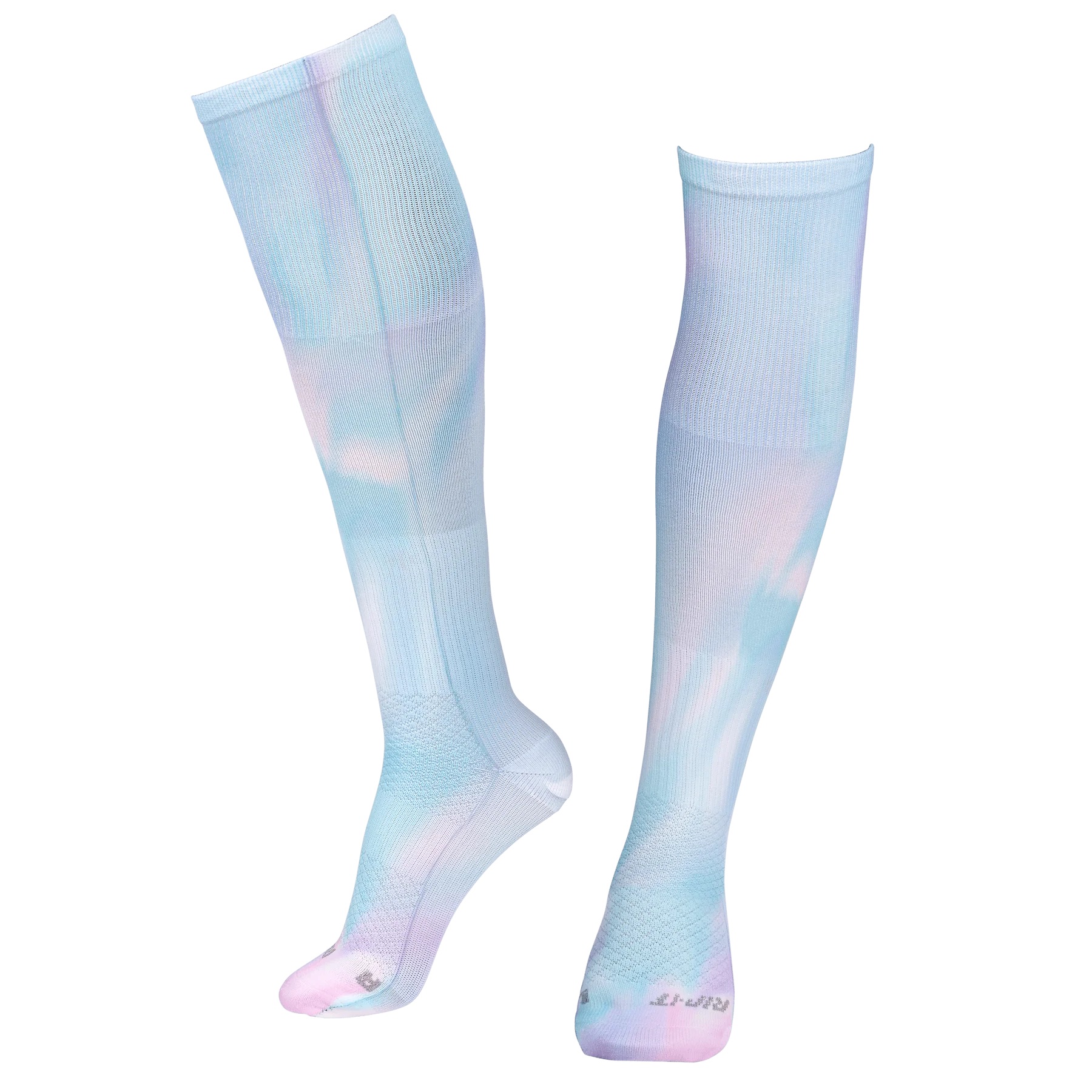 Girls' Soccer Socks - Holographic Pink - Small, custom youth shirt with logo imprint 12