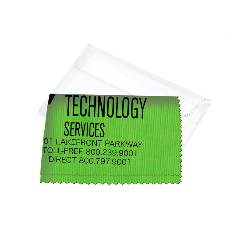 "ONECLEANSCREEN XL" - 8" X 8" 100% Microfiber Recycled RPET Polyester Cleaning Cloth & Screen Cleane 17