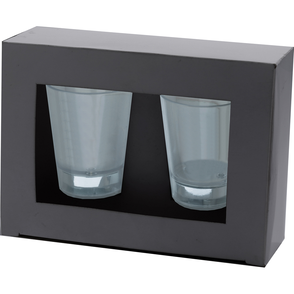 2 Oz. Slammer Short Acrylic Shot Glass w/LED Lights 3