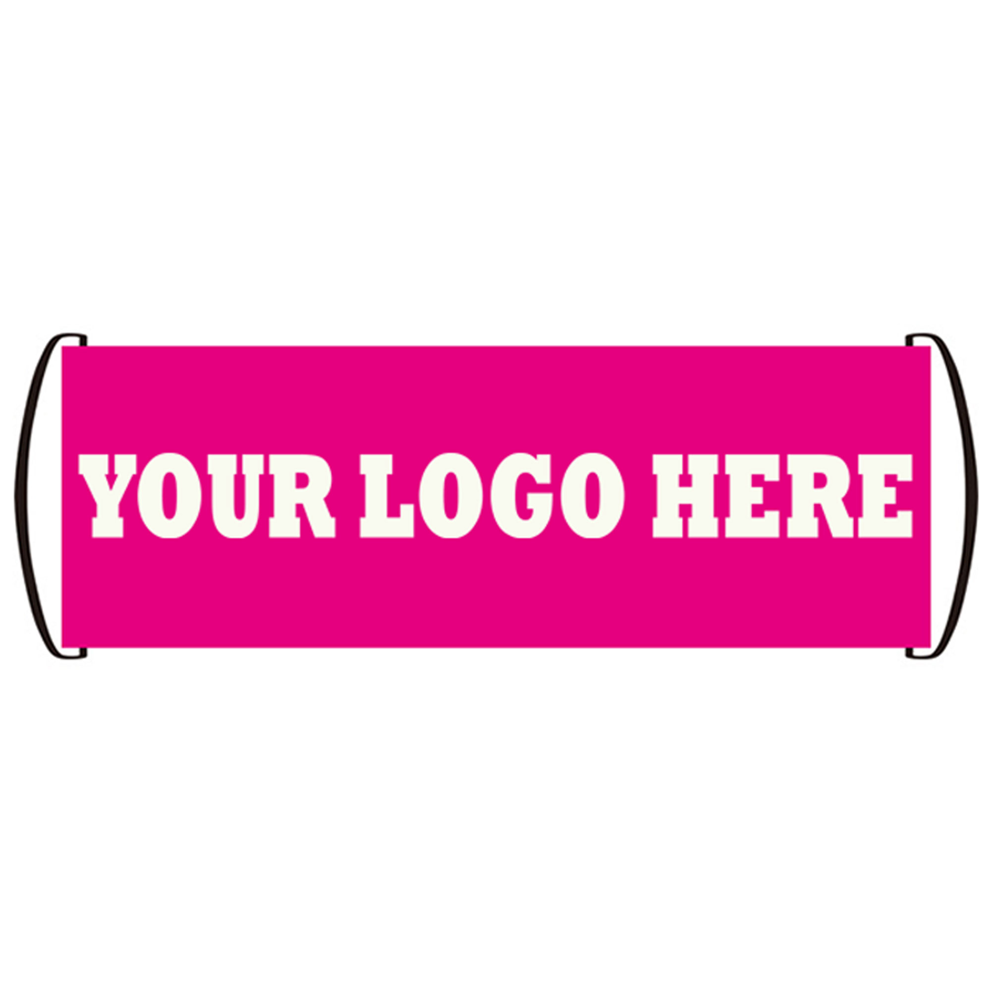 MOQ50 Reusable Handheld Custom Banner
