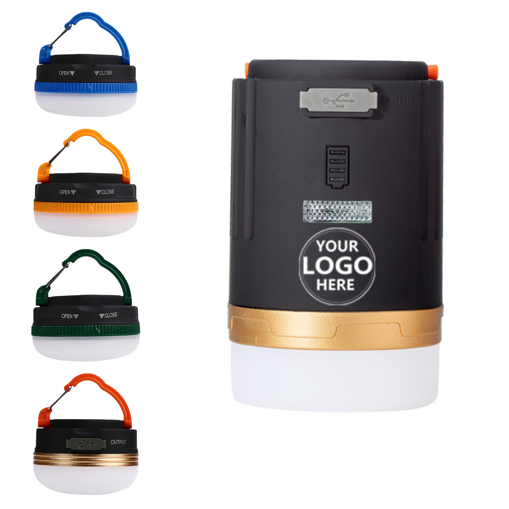 Portable Plastic LED Lantern 3