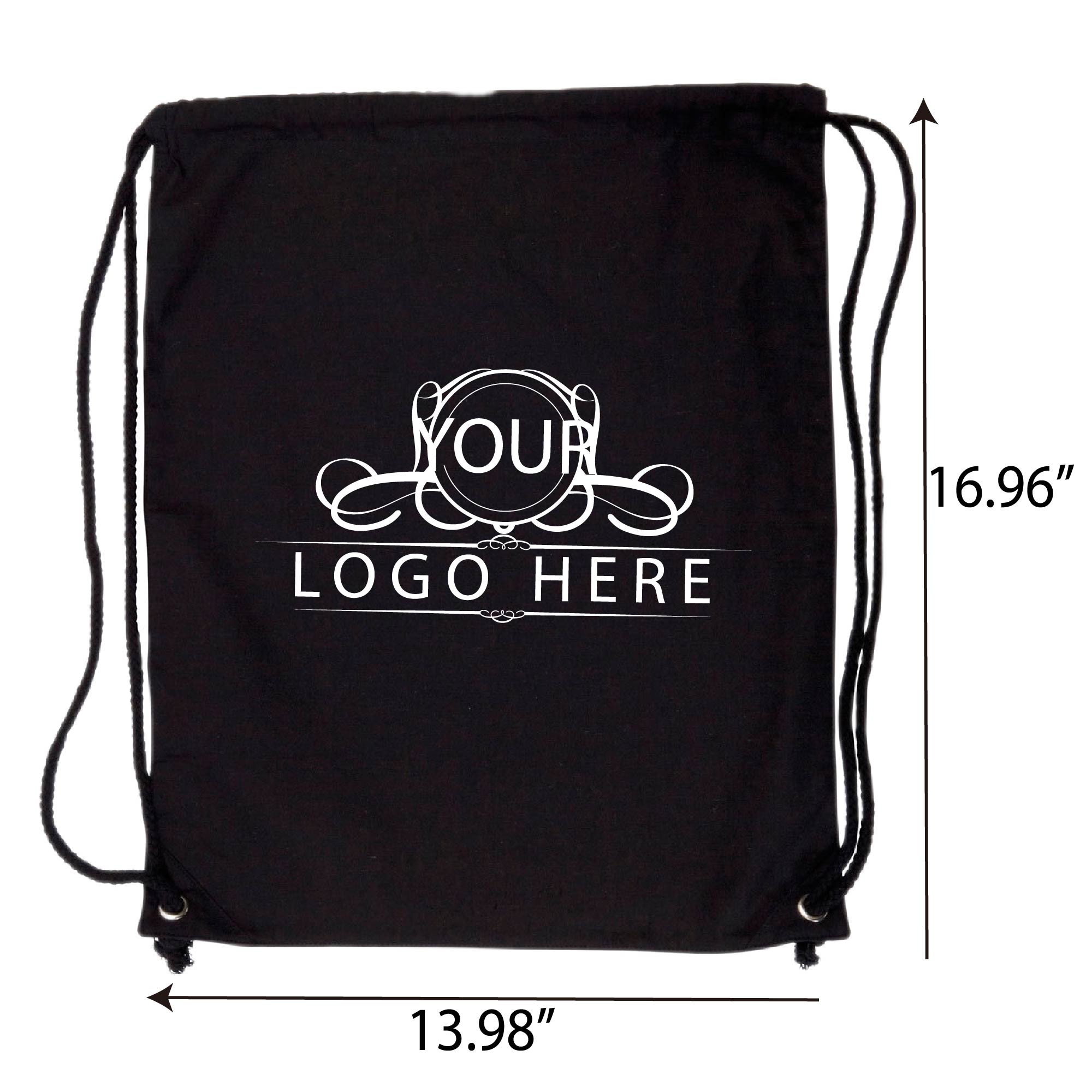 Cotton Canvas Drawstring Bag 5
