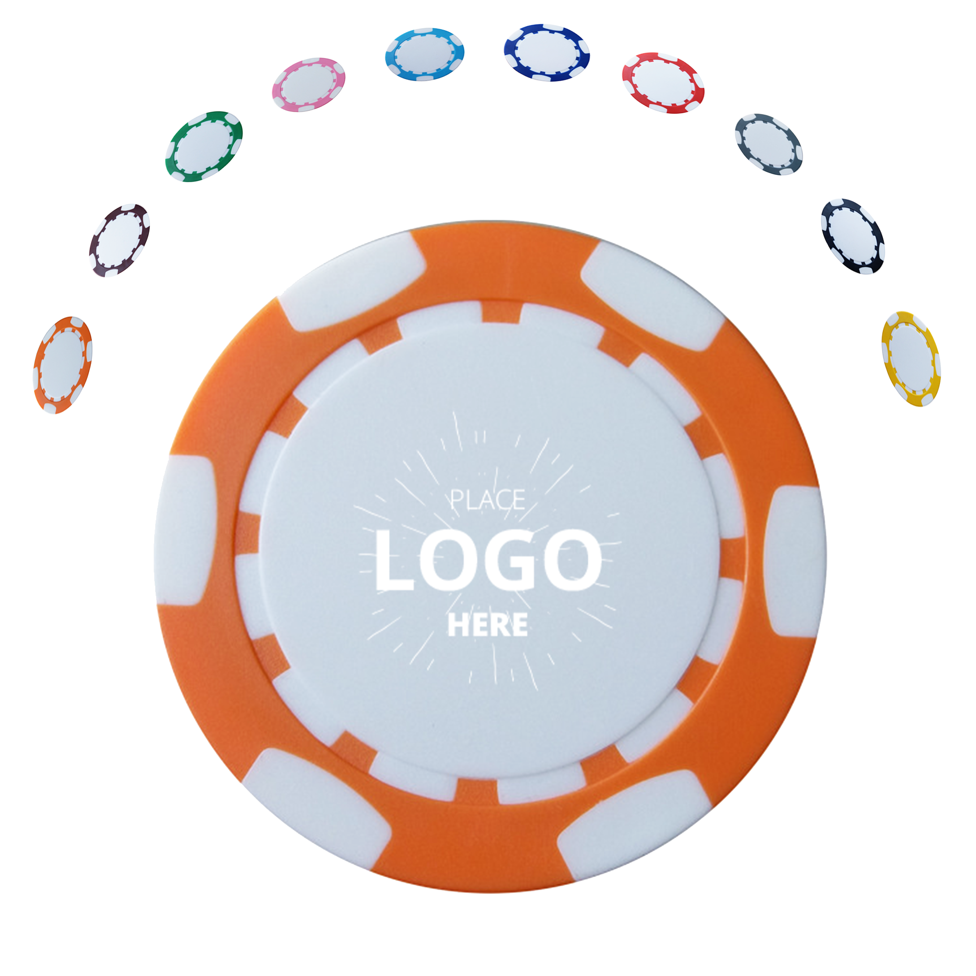 ABS Plastic Game Poker Chip 2