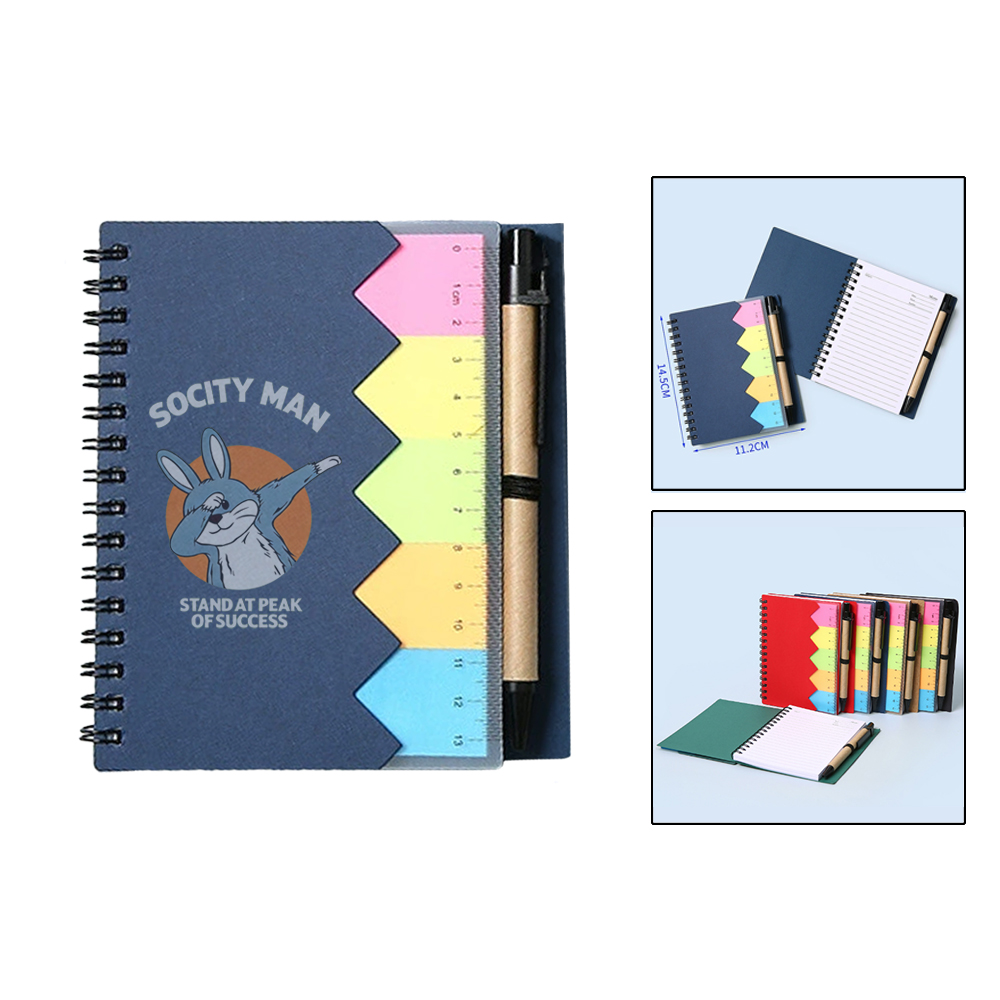 Sticky Note Spiral Notebook
