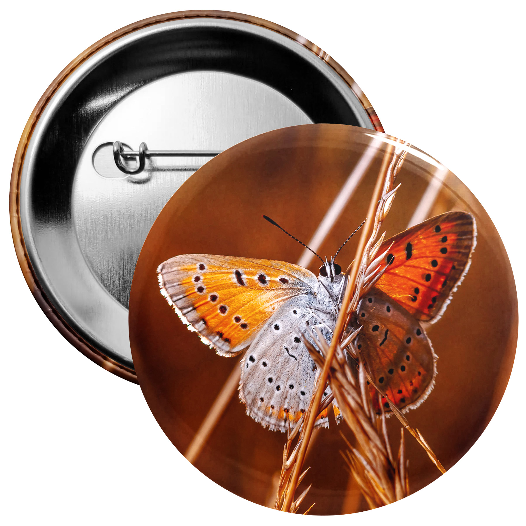 Tinplate Pin Badge 1