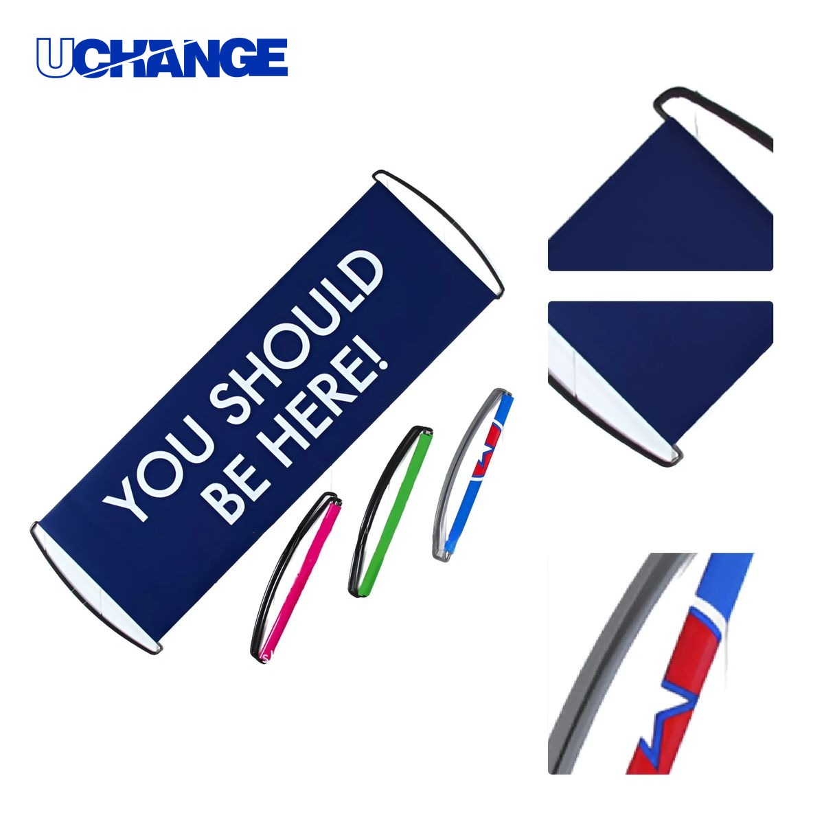 Retractable Hand Banner