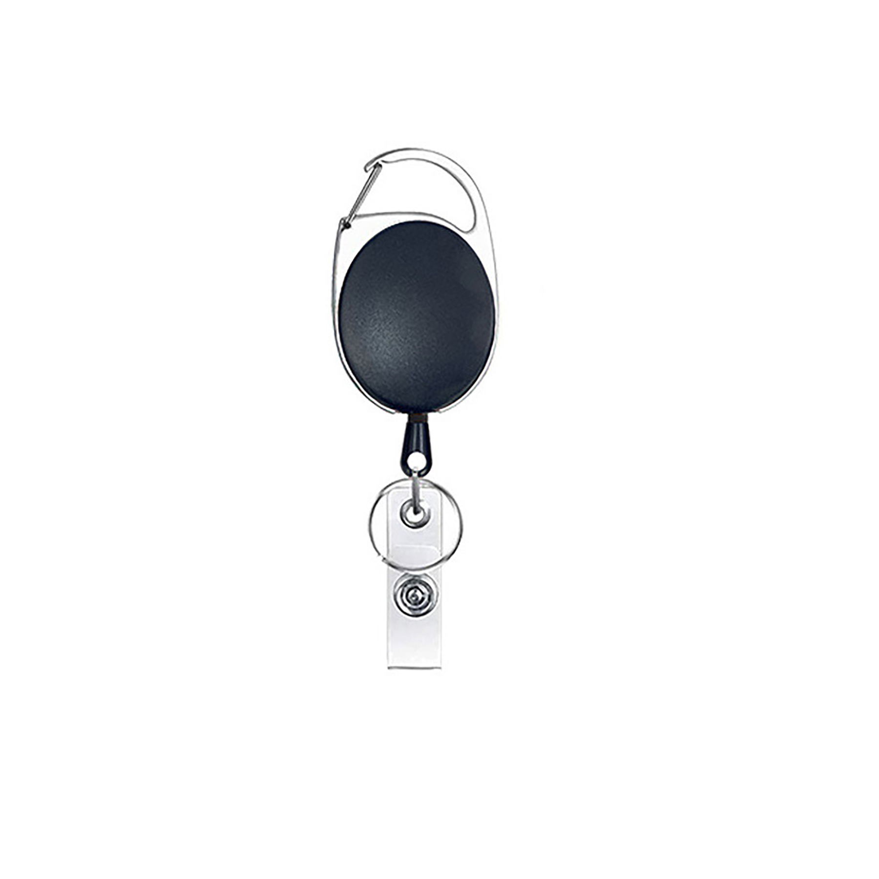 Retractable Badge Reel with Keychain 32