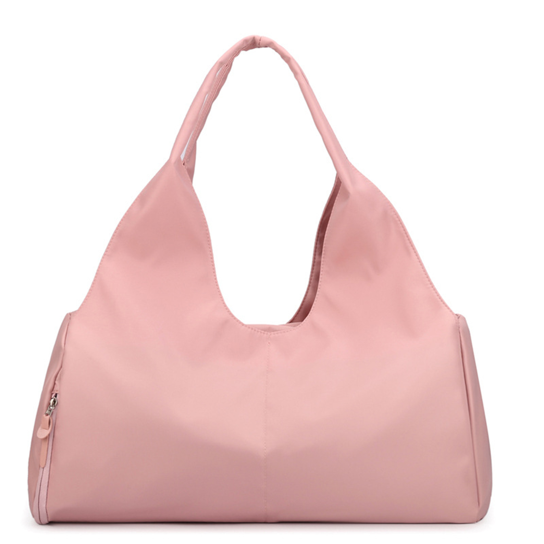 Nylon sports totes bags with shoes compartment for women 14