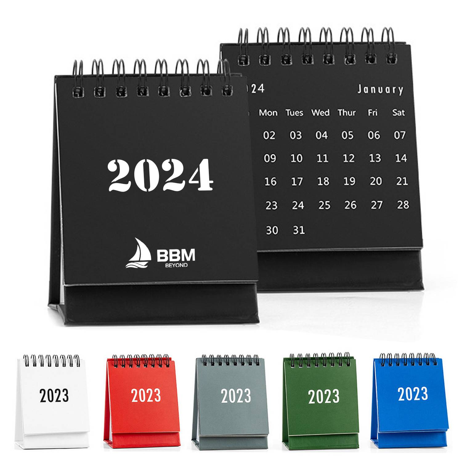 2026 Minimalist Paper Desk Calendar