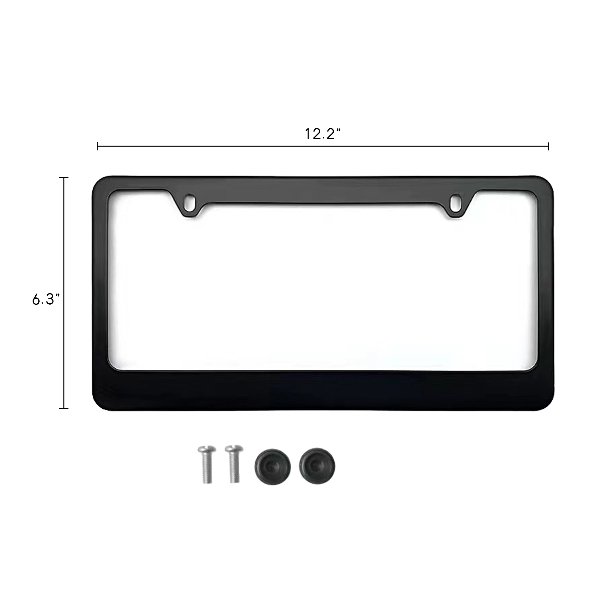 Aluminum Car License Plate Frame 5
