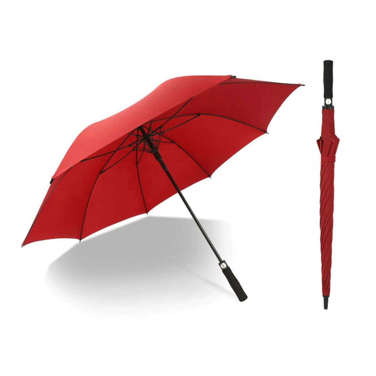 Small MOQ 50PCS 46" Arc Automatic Umbrella 9