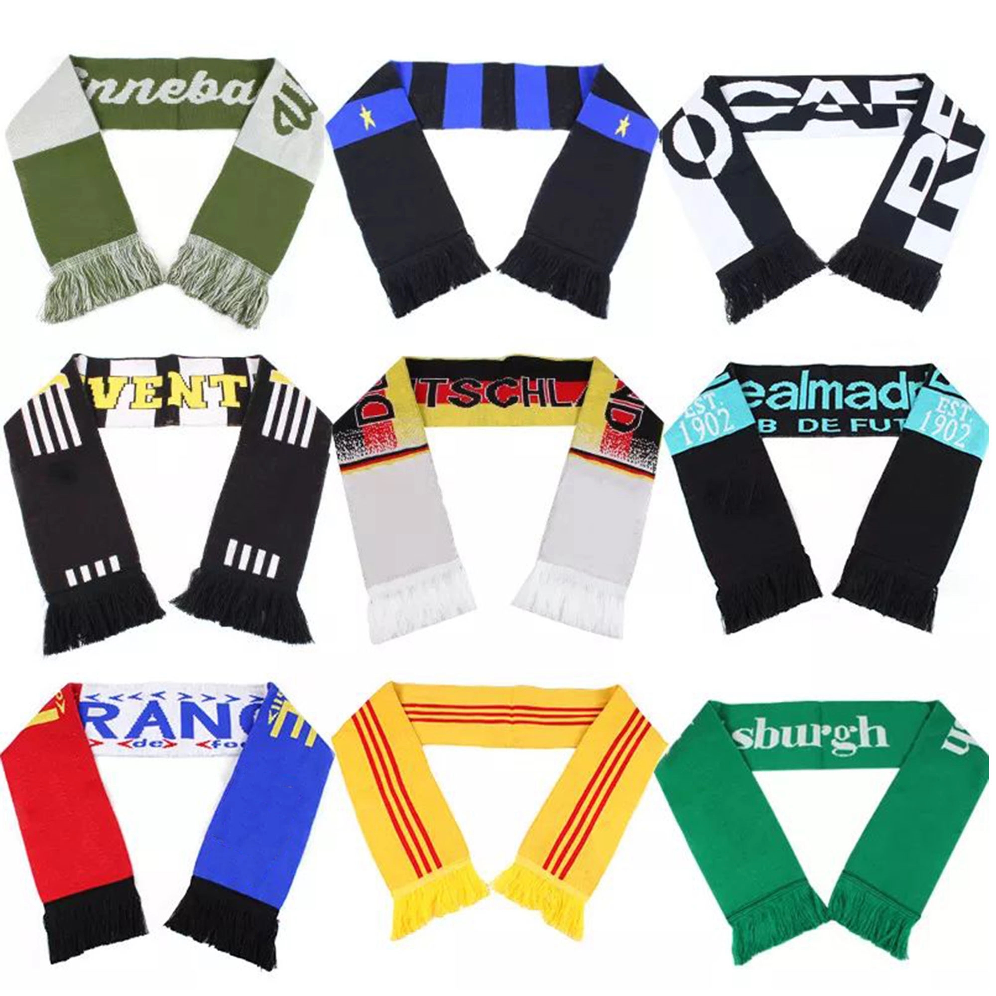 Soccer Knit Scarf 8