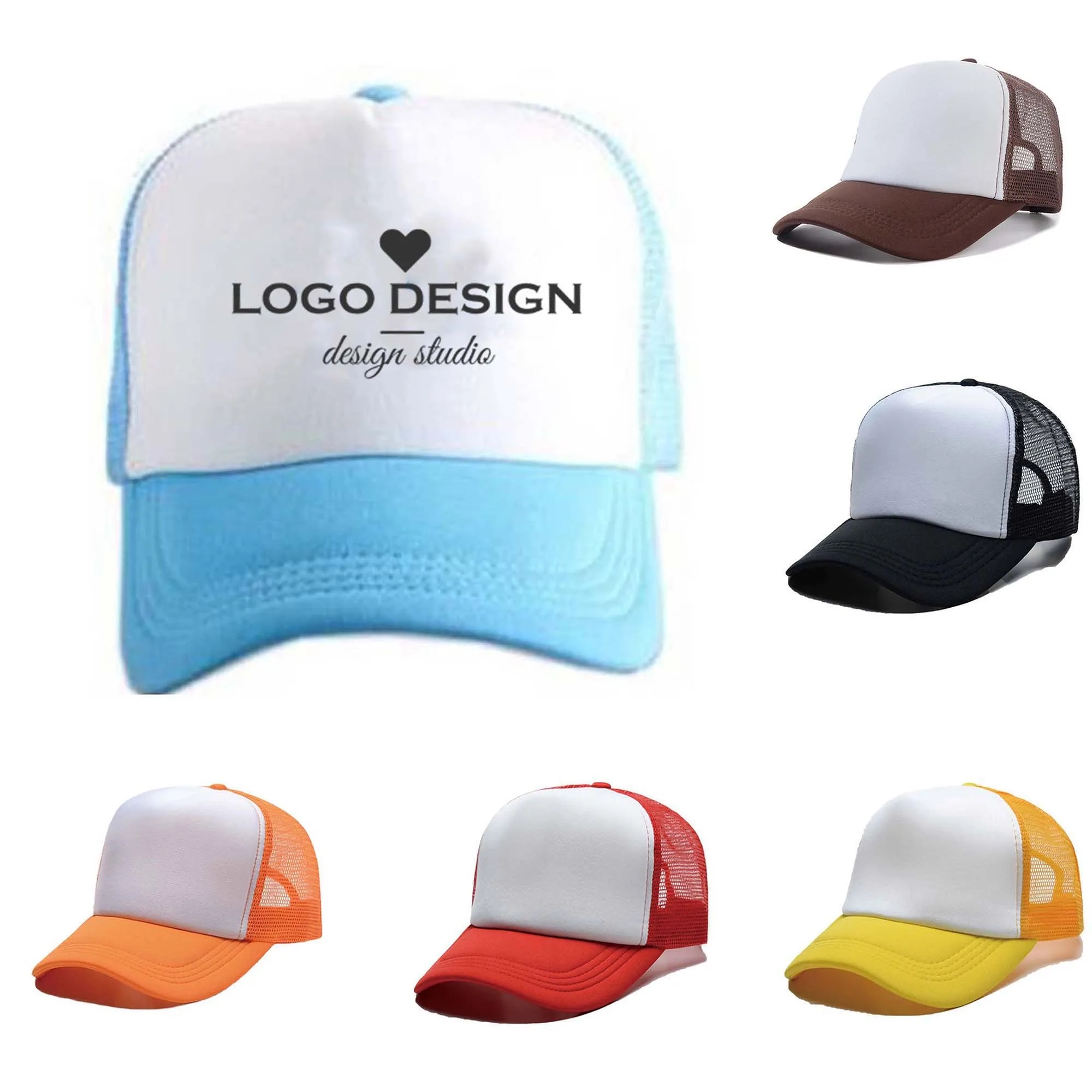 Foam Mesh Back Trucker Cap