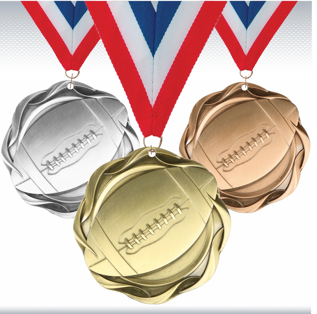 3" Fusion Football Medal 18