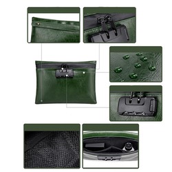 Carbon Smell Proof Bag with Combination Lock