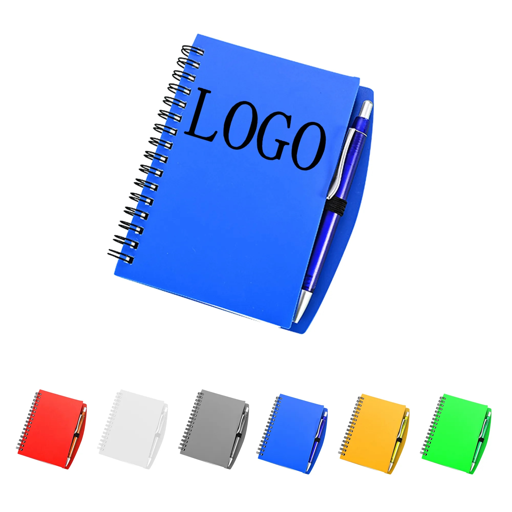 A5/A6 spiral Notebook with Pen