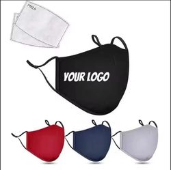 3ply adjustable cotton masks
