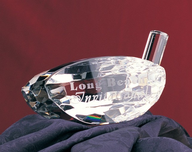 Designer Crystal Golf Driver Award