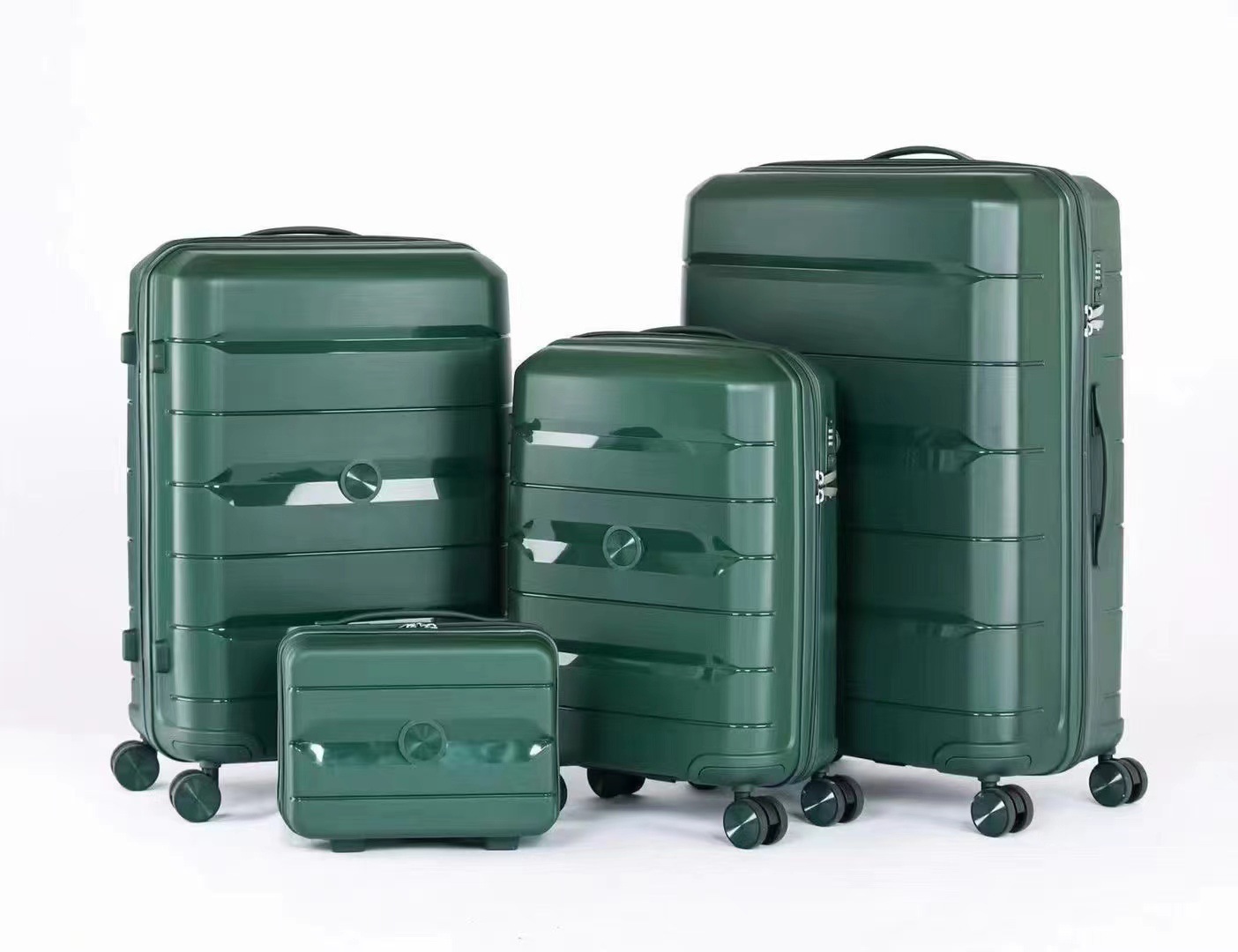 Double Rolling Wheels Suitcase 25