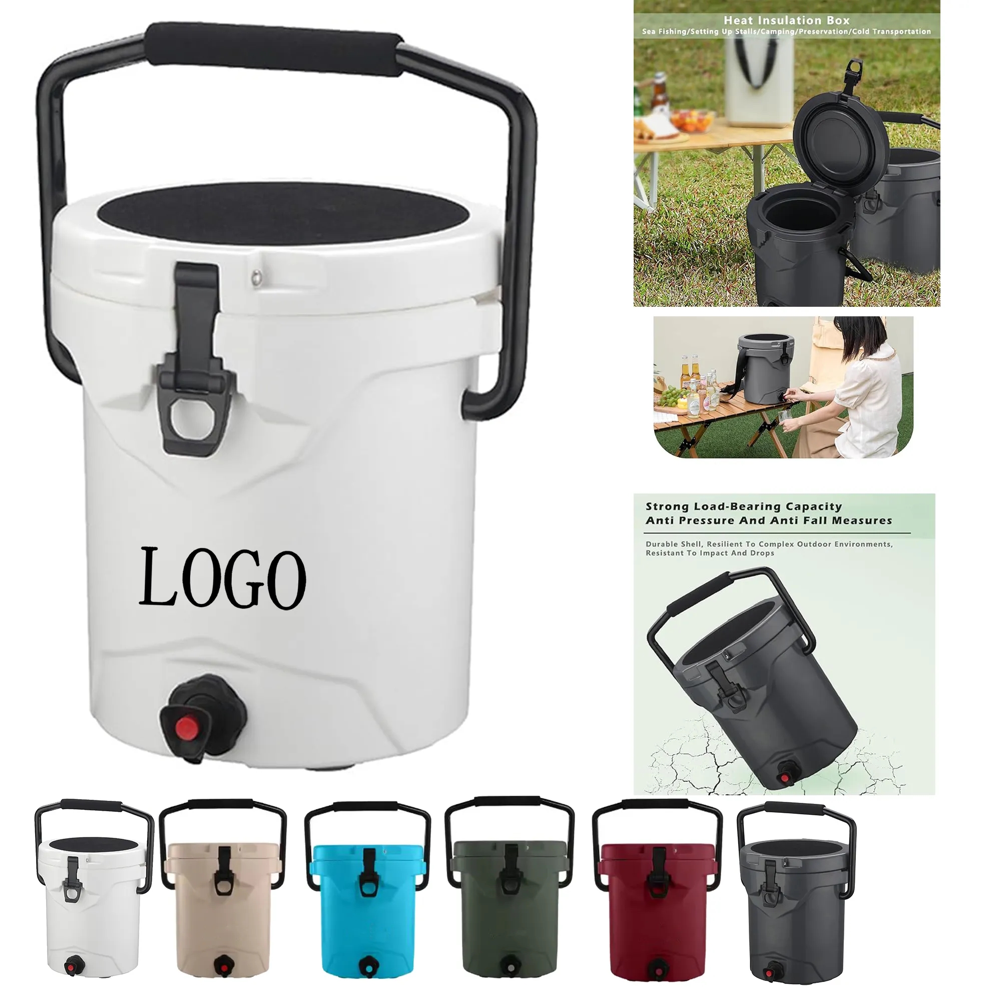 Portable Water Bottle Kettle Hard Cooler