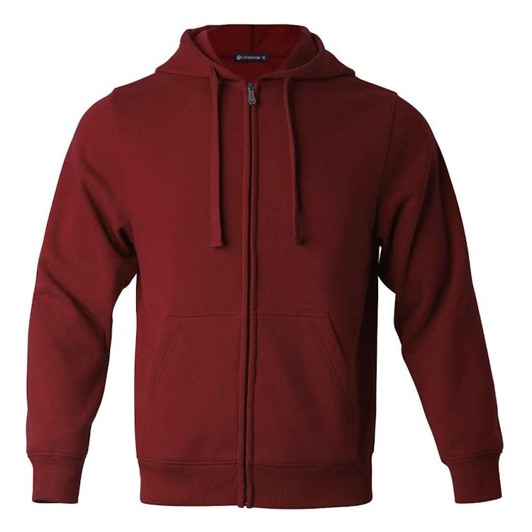 Fleece Full Zip Hoodies - Size Small Wine 3