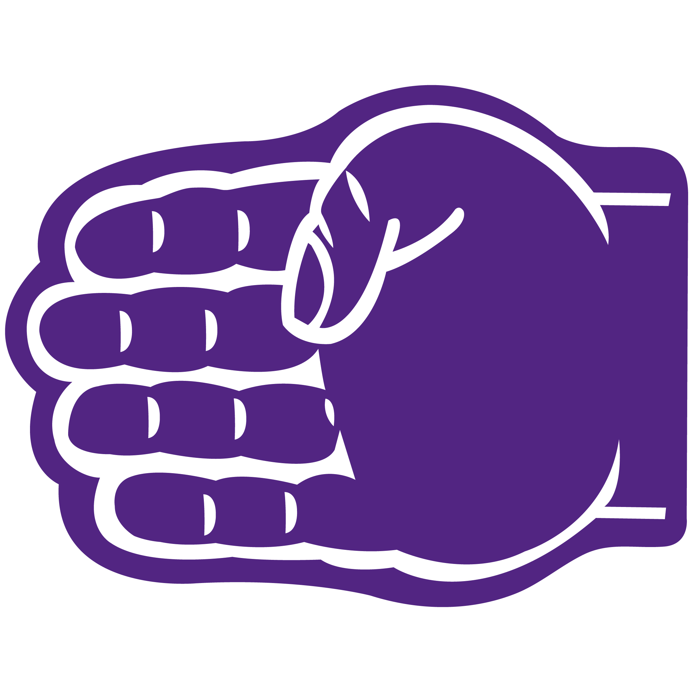 First Down Foam Hand 54