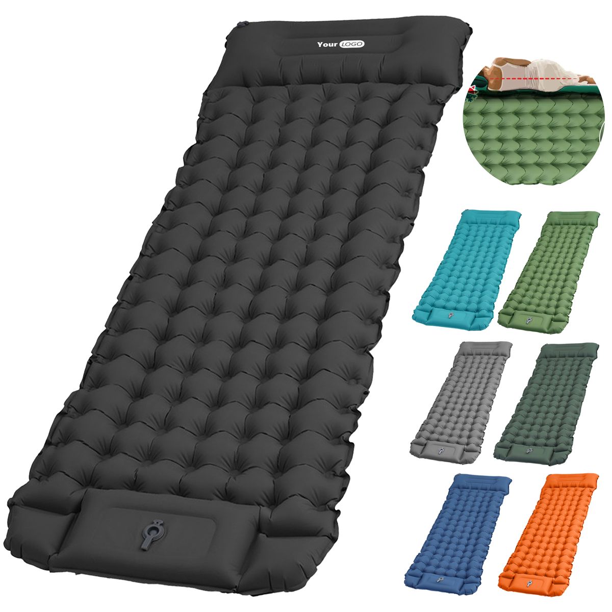 Tpu Lightweight Inflatable Camping Sleeping Mat