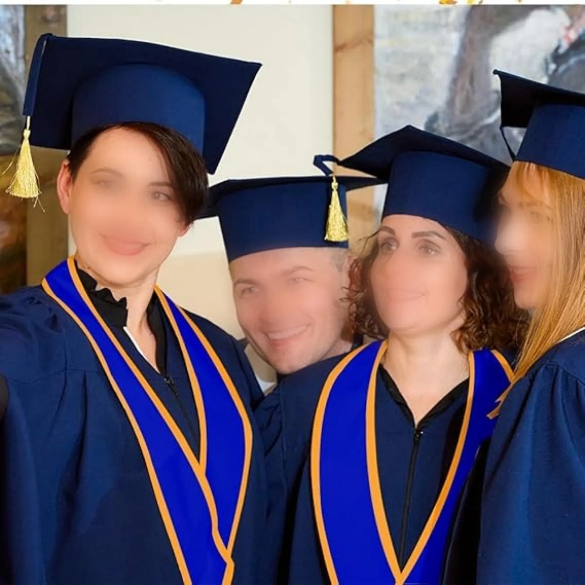 Stole Unisex Adult Plain Graduation 16