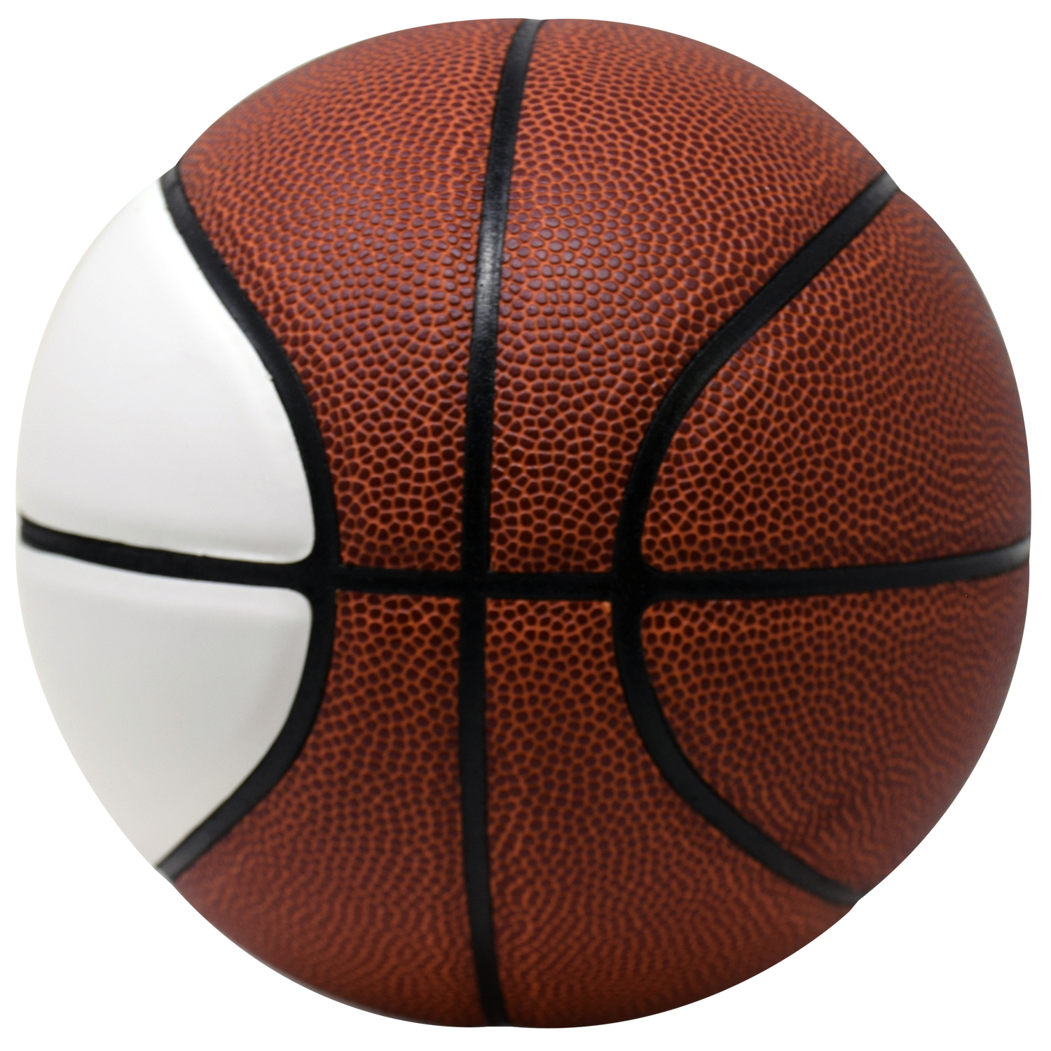 Autograph Basketball with Two White Panels 3