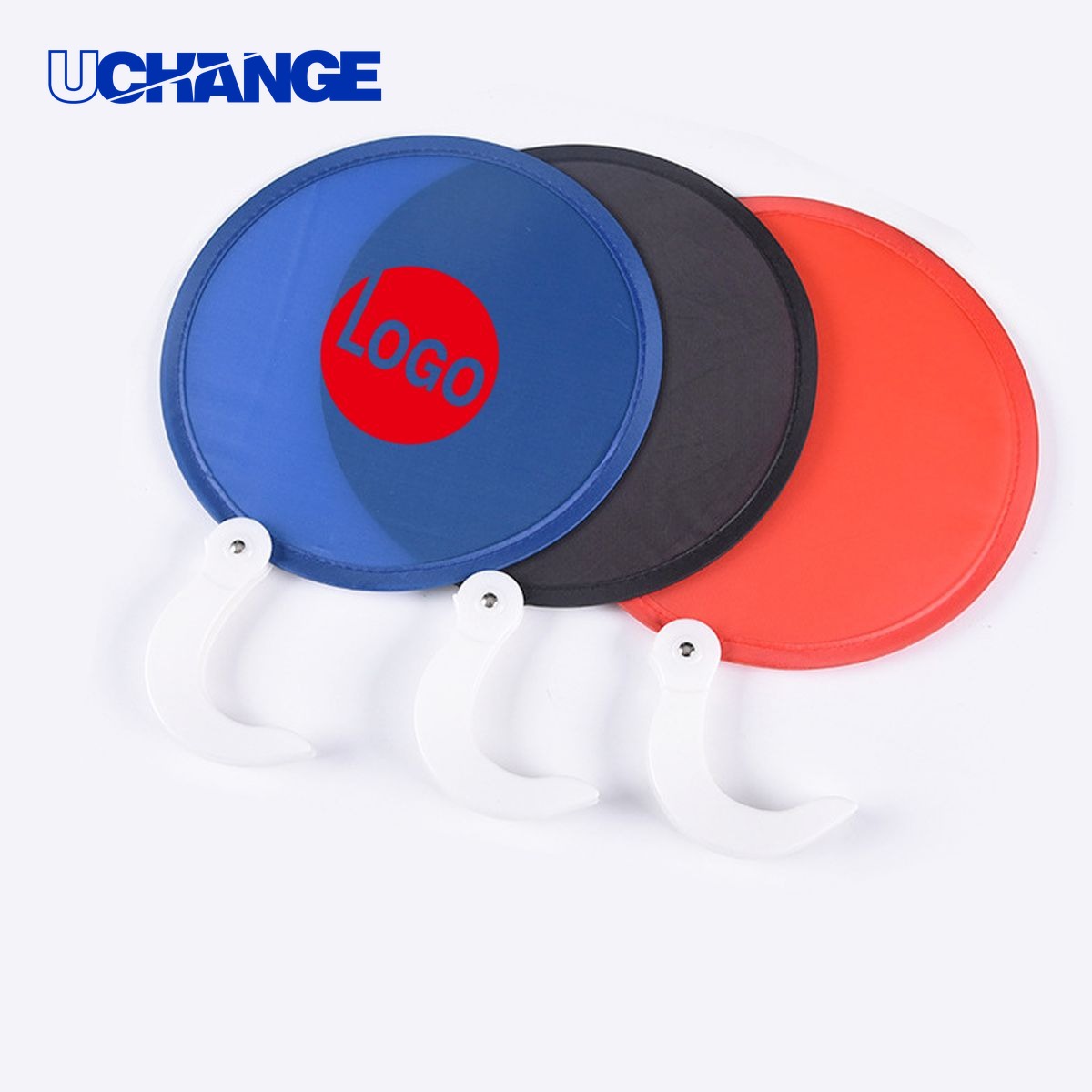 Folding Flyer Disk Toy With Handle