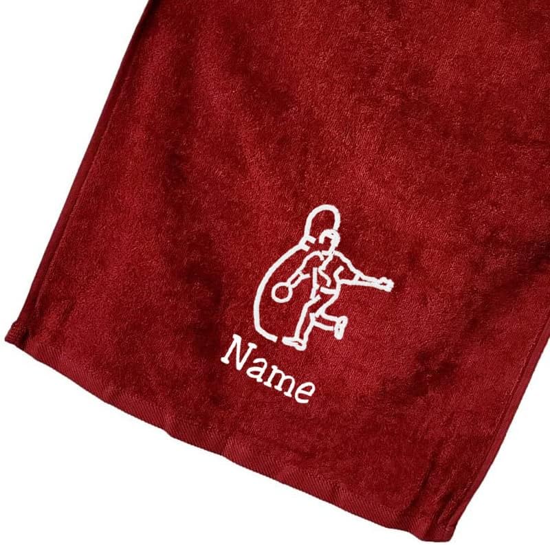 11"x18" Cotton Golf Towel W/ Hook 8