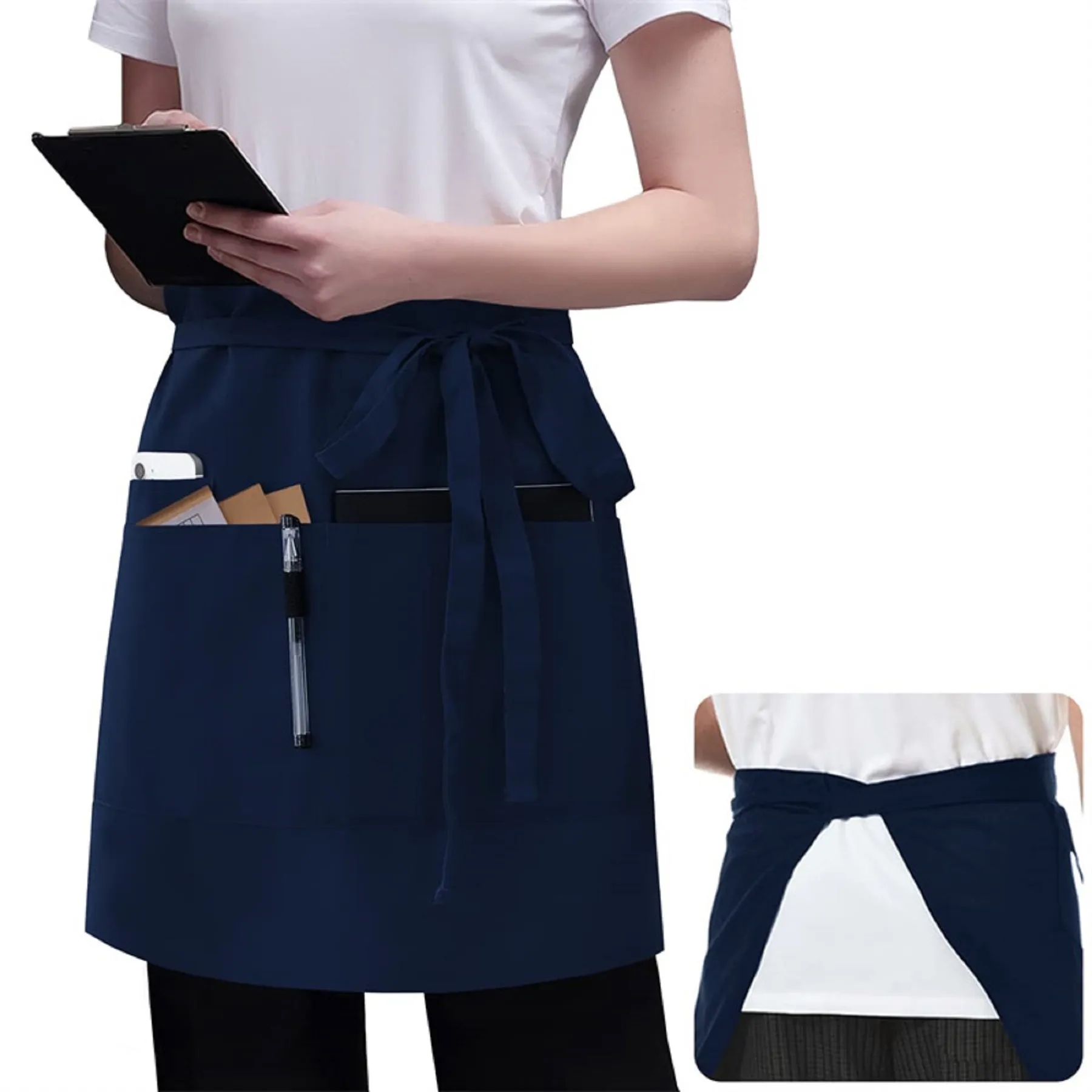 Server Apron with 3 Pockets 25