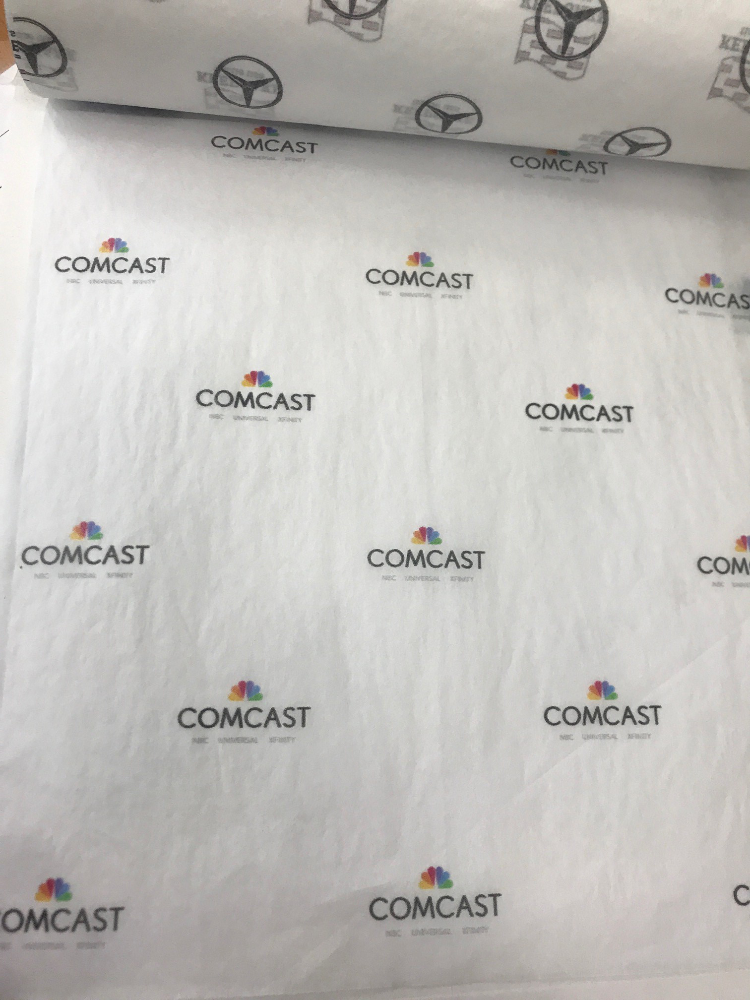 Custom Printed Full Color Tissue Paper - 17" x 23" 18