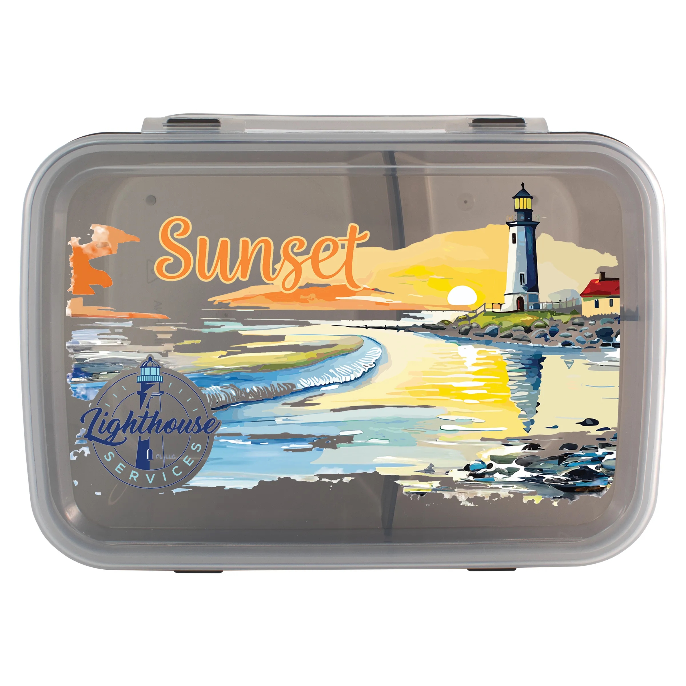 Full Color Translucent Lunch Container 15
