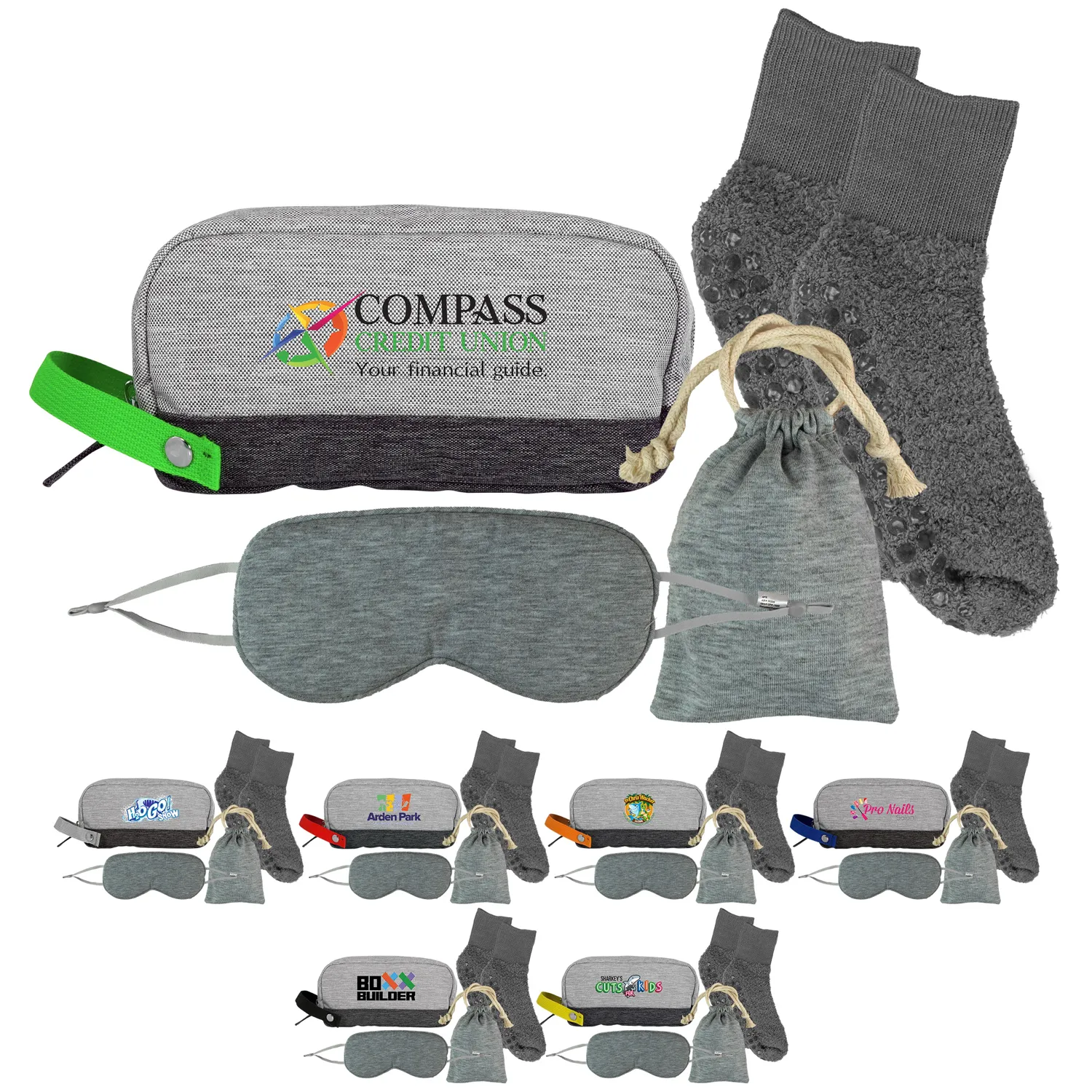 Cozy Recycled Travel Set 8